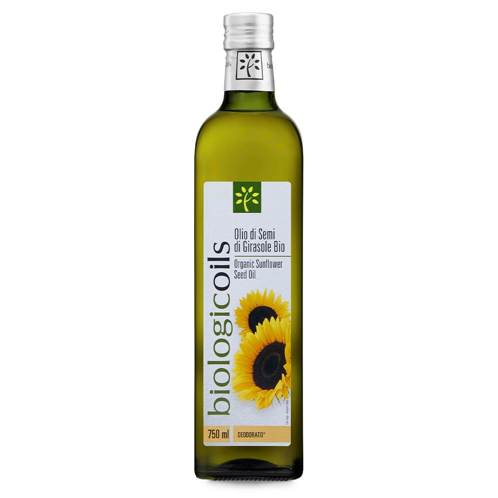 Amazon | biologicoils イタリア産有機ひまわり油 無香タイプ 750ml